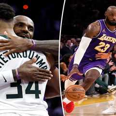 With time running out, Greek Freak gets The King’s jersey