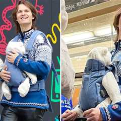 'Baby Driver' Star Ansel Elgort Trades Getaway Car for Subway in 1st Pics With Baby