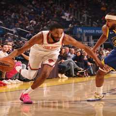 Reeling Knicks falter without Jalen Brunson in loss to Warriors to end disappointing road trip