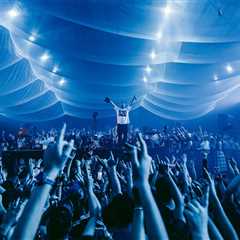 Fred again.. Hosting ‘Boris Acket — Secret Life Exhibition’ Installation Featuring Billowing Fabric ..