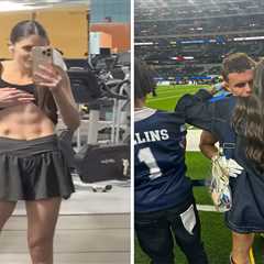 Chargers star Ladd McConkey’s wife flaunts ripped abs in workout video