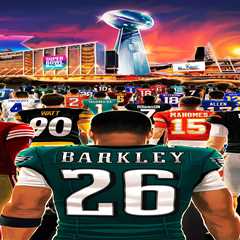 NFL’s Super Bowl 2026 graphic goes viral over curious Sam Darnold and Drake Maye placement