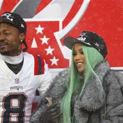 Cardi B Celebrates With Stefon Diggs After Patriots’ AFC Championship Win: ‘We Going to the..