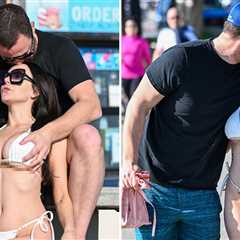 Courtney Stodden & Jared Safier Pack On PDA During Wedding Anniversary