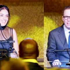 Imran Majid & Justin Eshak Presents the Executive of the Year Award to Janelle Lopez Genzink |..