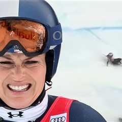 Lindsey Vonn Wipes Out on Video During World Cup Race Before Winter Olympics