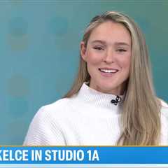 Here’s How Kylie Kelce Reacted When Asked About the Date of Taylor Swift & Travis Kelce’s Wedding