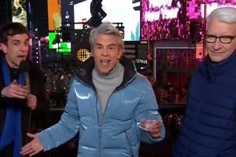 Andy Cohen Rips Into Eric Adams Live on CNN New Year's Eve Broadcast
