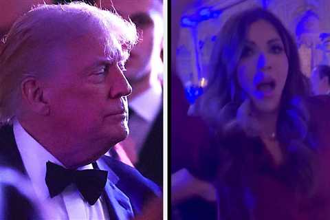 People Are Cringing At This Viral Clip From Trump's Mar-A-Lago New Year's Eve Party