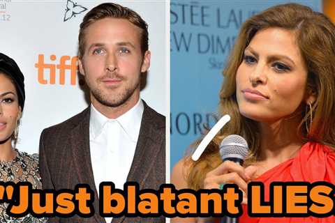 Eva Mendes Just Addressed Blatant Lies About Her And Ryan Gosling, And Here's What She Said