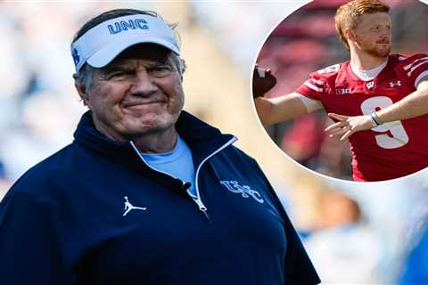 Bill Belichick lands Wisconsin QB in transfer portal after disastrous first season at UNC