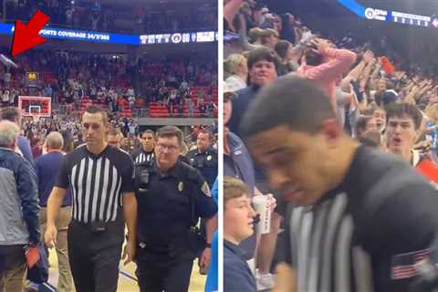 Auburn Fans Throw Objects At Referees After Controversial Loss To Texas A&M