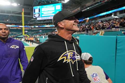 The potential edge Dolphins could have in John Harbaugh sweepstakes