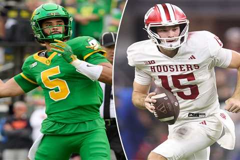 How to watch No. 5 Oregon vs. No. 1 Indiana in the Peach Bowl CFP semifinal for free