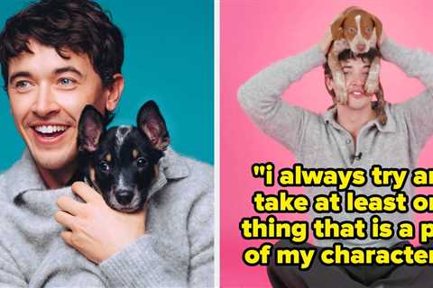 Tom Blyth Plays With Puppies While Answering People We Meet On Vacation Questions, And So Much More