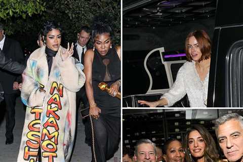 Golden Globes 2026 After-Parties Bring Out A-List Stars