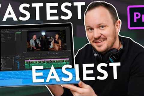 The Easiest Way to EDIT Audio & Video for Podcast and YouTube // Premiere