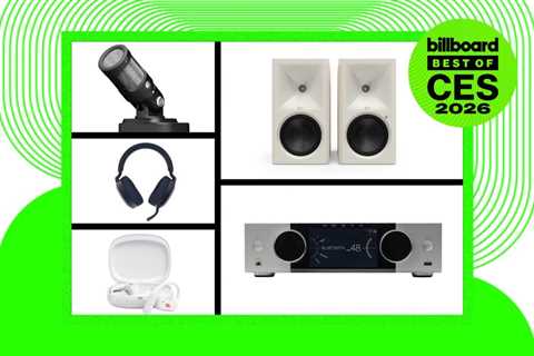 Best of CES 2026: Bluetooth Speakers, Headphones & Retro Turntables to Upgrade Your Home Audio