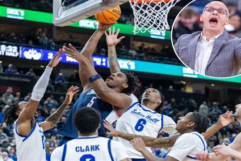 UConn survives furious rally to snap puzzling road losing streak to Seton Hall