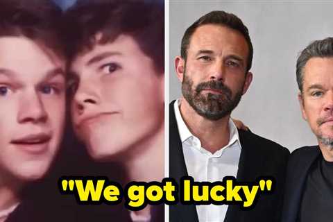 Matt Damon And Ben Affleck Are Everywhere At The Moment, So Here’s A Full Breakdown Of Their Super..