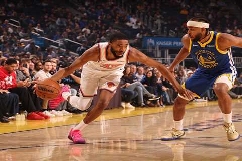 Reeling Knicks falter without Jalen Brunson in loss to Warriors to end disappointing road trip