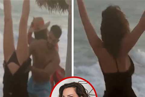 Luann de Lesseps Flashes Butt While Doing Handstands in Mexico
