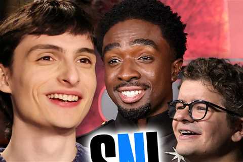 Finn Wolfhard's 'Stranger Things' Costars Crash His 'SNL' Monologue