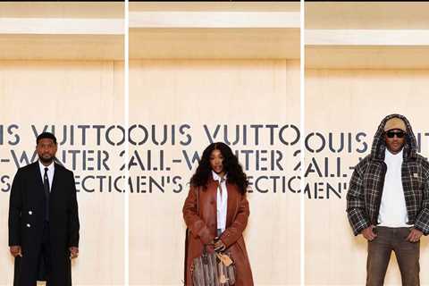 Pharrell's Louis Vuitton Show in Paris Pulls Massive A-List Crowd