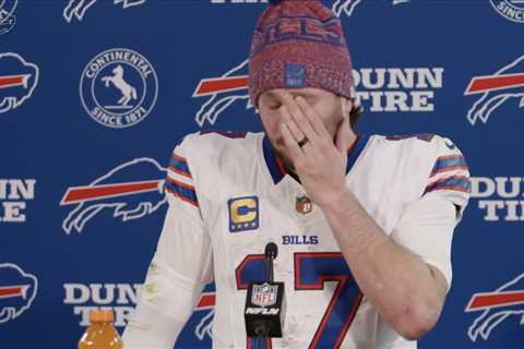 Emotional Josh Allen scene played role in Bills firing Sean McDermott: owner