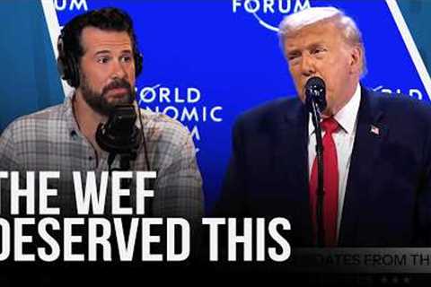Trump Humiliates Globalists at WEF Conference