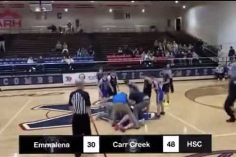 Kentucky middle school basketball game ends in total chaos: ‘They just tased Ryan’