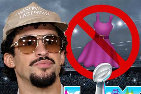 Bad Bunny Will Not Wear Dress During Super Bowl Halftime Show
