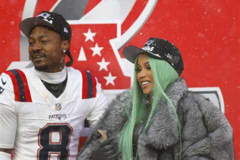Cardi B Celebrates With Stefon Diggs After Patriots’ AFC Championship Win: ‘We Going to the..