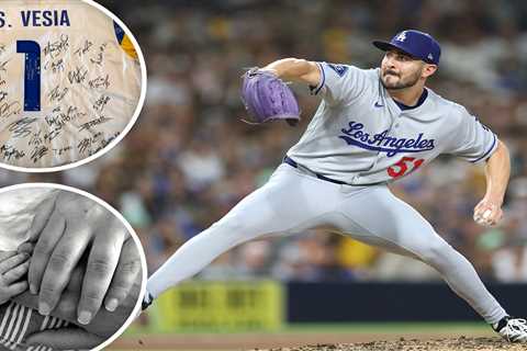 Dodgers’ Alex Vesia reveals Rams’ touching gesture to late daughter during NFC Championship game