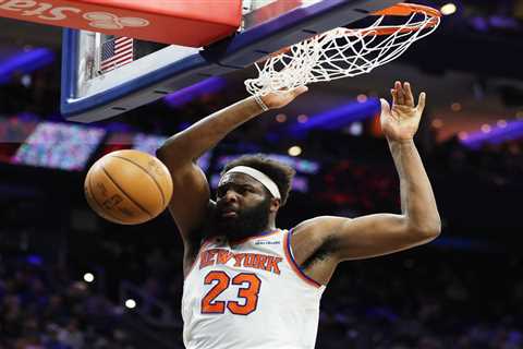 Knicks’ Mitchell Robinson’s request for more alley-oops hasn’t gone unnoticed