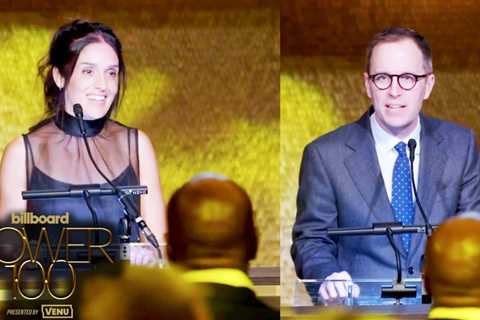 Imran Majid & Justin Eshak Presents the Executive of the Year Award to Janelle Lopez Genzink |..