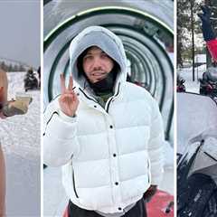 Celebs Channel the Olympics With Winter Sports Shenanigans