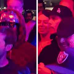 Leonardo DiCaprio & Tobey Maguire Dance to Ice Cube at Super Bowl Party