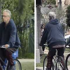 Andy Dick Looks Healthy Riding Bike in L.A. After Near-Fatal Overdose