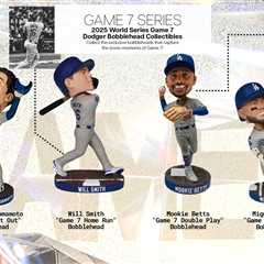 Dodgers announce bobblehead giveaway schedule for 2026 season
