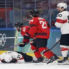 Kevin Fiala stretchered off, taken to hospital after scary Olympic collision with Tom Wilson