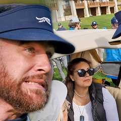 Travis Kelce Checks on Woman After Hitting Her with Golf Ball