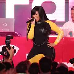 Cardi B Takes a Tumble Off Chair Mid-Performance at Little Miss Drama Show in Las Vegas