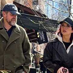 David Harbour Out With Mystery Woman As He Skips Maya Hawke's Wedding