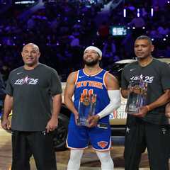 Jalen Brunson lifts Team Knicks to NBA All-Star Shooting Stars Challenge title