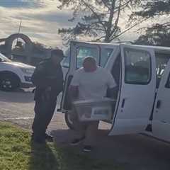 Former UFC champion Cain Velasquez reunites with family after his release from prison for shooting..