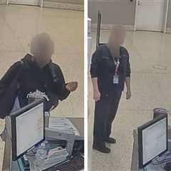 Woman Arrested After Tying Up Dog at Airport and Departing, on Video