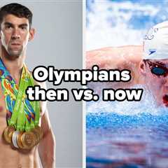 19 Athletes In Their First Olympic Games, Last Olympic Games, And Now