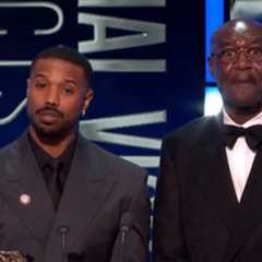 Michael B. Jordan And Delroy Lindo Had The N-Word Shouted At Them While Presenting At The BAFTAs