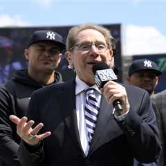 Legendary Yankees voice John Sterling, 87, reveals he had a heart attack last month